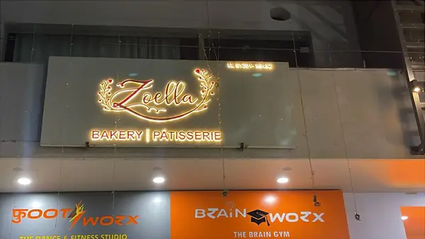 Zoella Bakery Patisserie LED sign by Brandmaxx